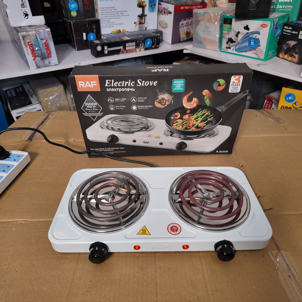 Lot Imported RAF Dual Burner Electric Stove