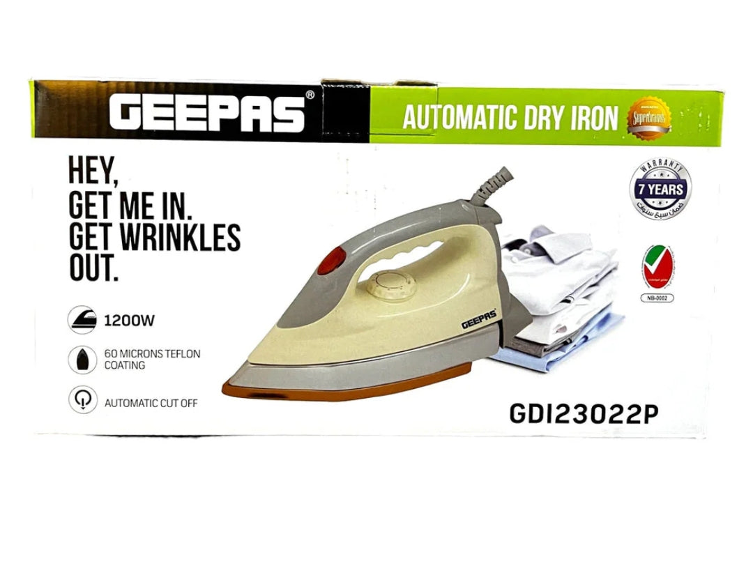 Geepas Automatic Dry Iron