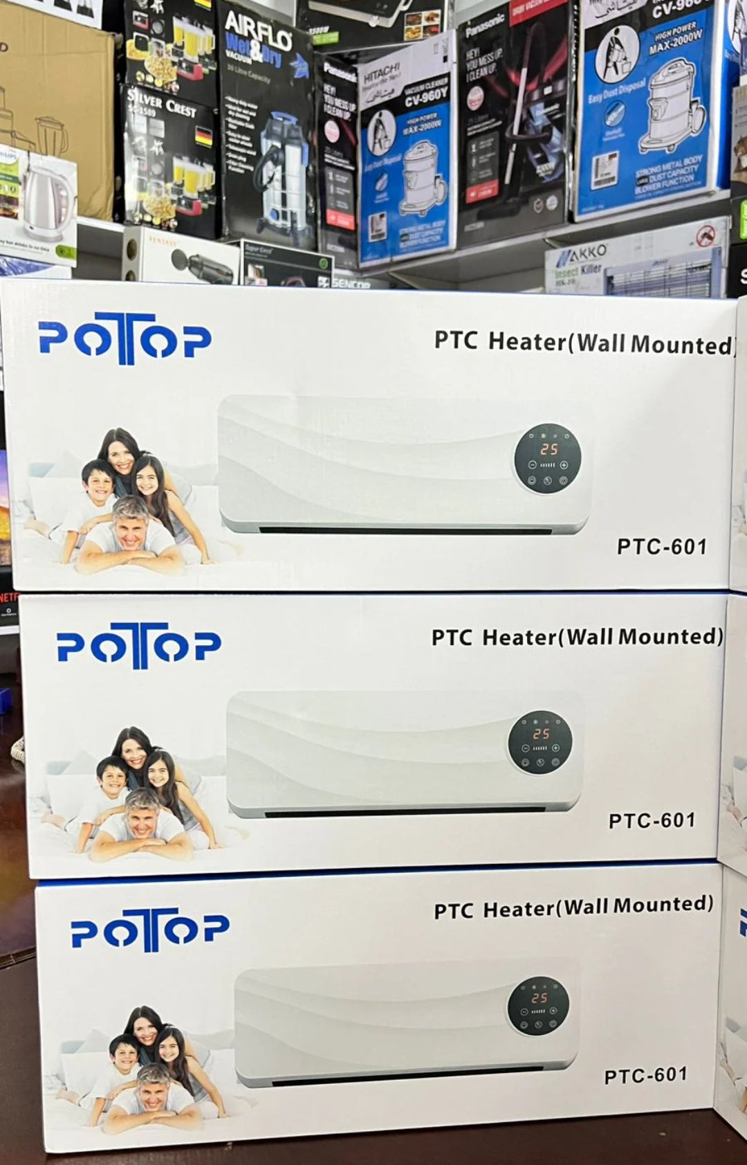 Lot Imported Pottop Wall Ac Heater