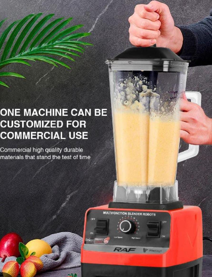 Double power juicer blender machine