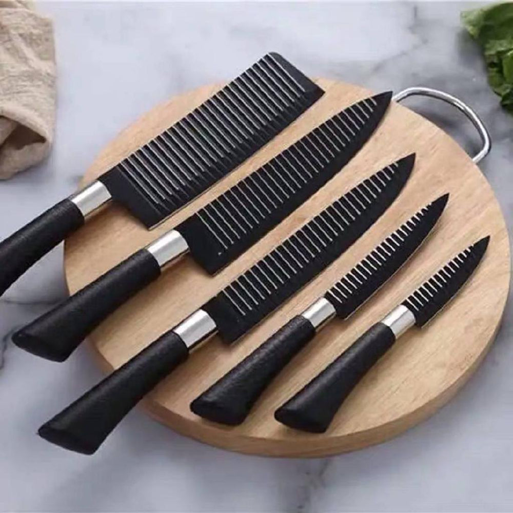 Zepter 6 in 1 Kitchen knives set with peeler & Scissor - Made for Europe - Poland Lot Import